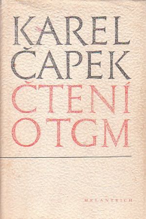 Čtení o TGM od Karel Čapek