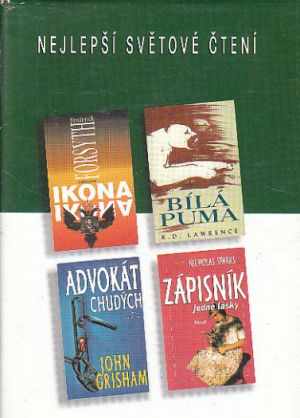 Ikona / Bílá puma / Advokát chudých / Zápisník jedné lásky od John Grisham, ...