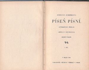 Píseň písní - 1. díl od Hermann Sudermann