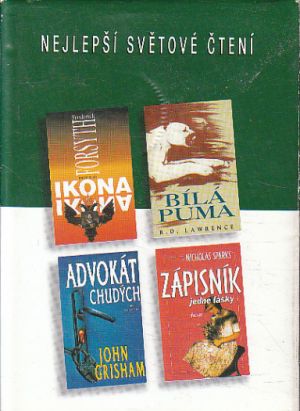 Ikona / Bílá puma / Advokát chudých / Zápisník jedné lásky od  John Grisham, Nicholas Sparks, Frederick Forsyth, Ronald Douglas Lawrence