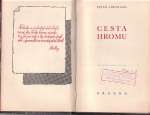 Cesta hromu od Peter Abrahams